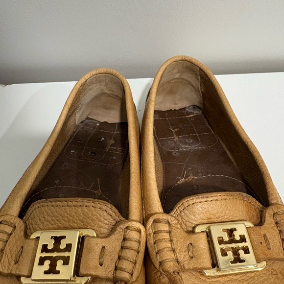 Tory Burch Brown Leather Loafers size 6 women’s READ - Picture 6 of 6